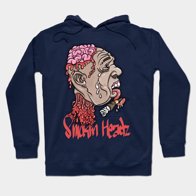 Smokin Headz Hoodie by Jeffrey F. PIERSON